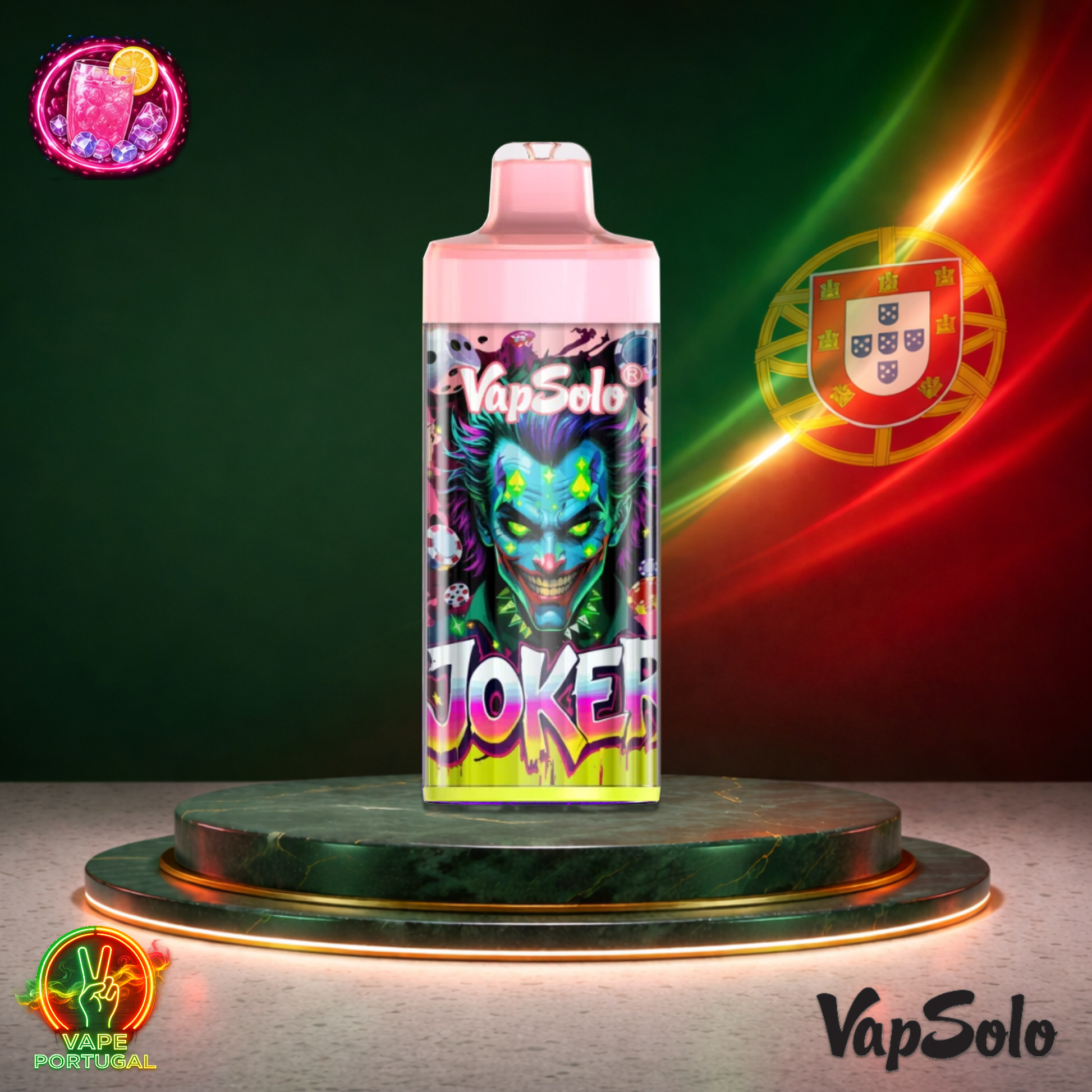 Vape descartável VapSolo King Pro 40K sabor Pink Lemonade 40000 puffs 40K tragadas mais barato
