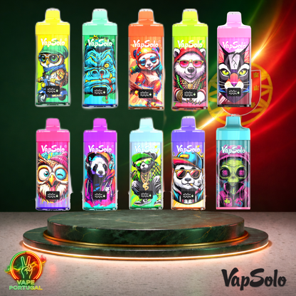 Vape descartável VapSolo King Pro 40K Vários Sabores (Caixa) 40000 puffs 40K tragadas mais barato