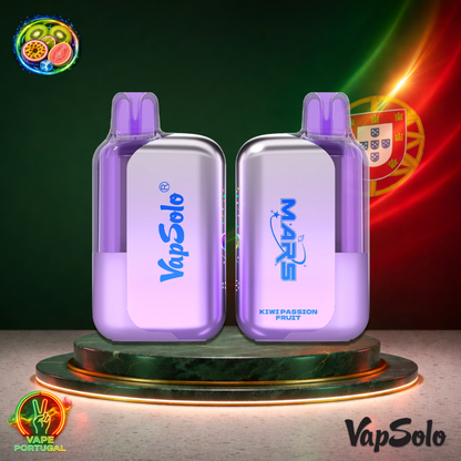 Vape descartável VapSolo Mars 50K sabor Kiwi Passion Fruit com 50000 puffs 50K tragadas mais barato
