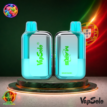 Vape descartável VapSolo Mars 50K sabor Sour Gush com 50000 puffs 50K tragadas mais barato