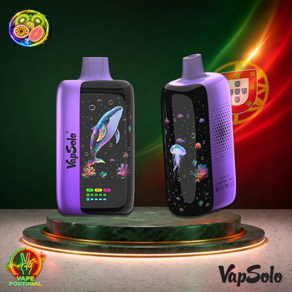 Vape descartável VapSolo Master 70K sabor Kiwi Passion Fruit Guava 70000 puffs 70K tragadas mais barato