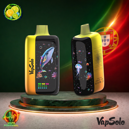 Vape descartável VapSolo Master 70K sabor Lemon Lime 70000 puffs 70K tragadas mais barato
