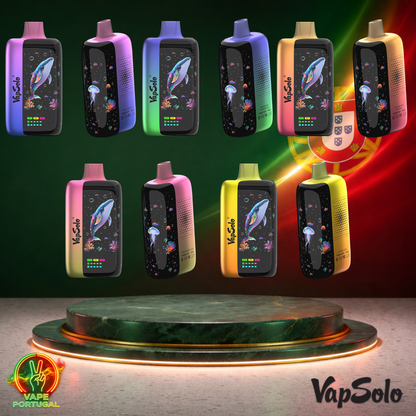 Vape descartável VapSolo Master 70K em vários sabores com 70000 puffs 70K tragadas mais barato