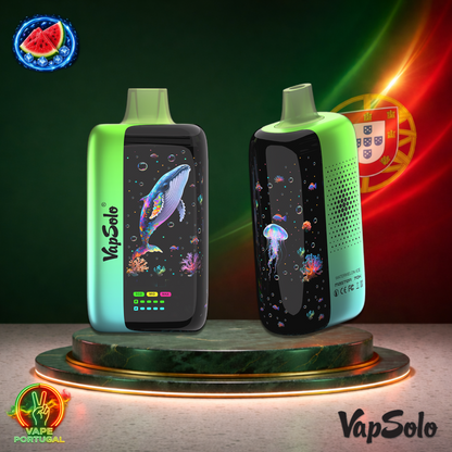 Vape descartável VapSolo Master 70K sabor Watermelon Ice 70000 puffs 70K tragadas mais barato