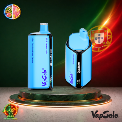 Vape descartável VapSolo Quads 80K sabor Kiwi Passion Fruit Guava Pink Lemonade 80000 puffs 80K tragadas mais barato