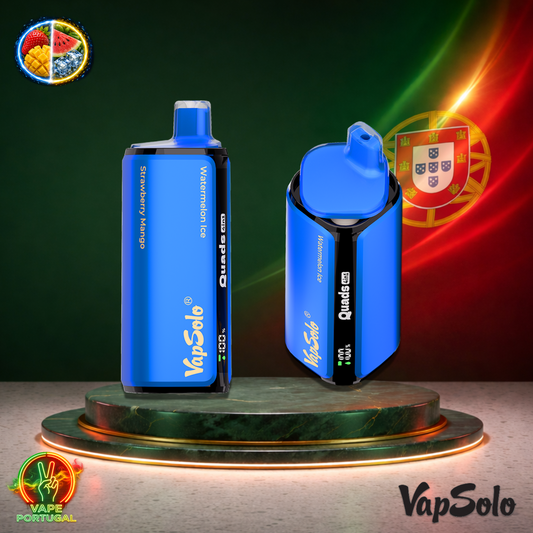 Vape descartável VapSolo Quads 80K sabor Strawberry Mango Watermelon Ice 80000 puffs 80K tragadas mais barato