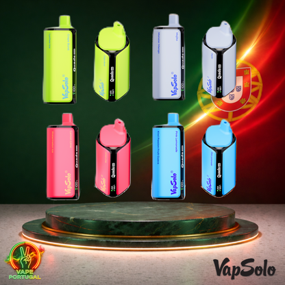 Vape descartável VapSolo Quads 80K sabor Vários Sabores 80000 puffs 80K tragadas mais barato