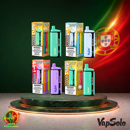 Vape descartável VapSolo Quads 80K Mix 80000 puffs comprar em Portugal