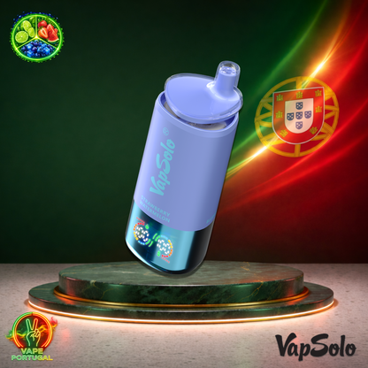 Vape descartável VapSolo Triple 30K sabores Lemon Lime, Strawberry Watermelon e Blueberry Ice com 30000 puffs 30K tragadas mais barato