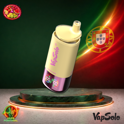 Vape descartável VapSolo Triple 30K sabores Strawberry Banana, Raspberry Watermelon e Lemon Lime com 30000 puffs 30K tragadas mais barato