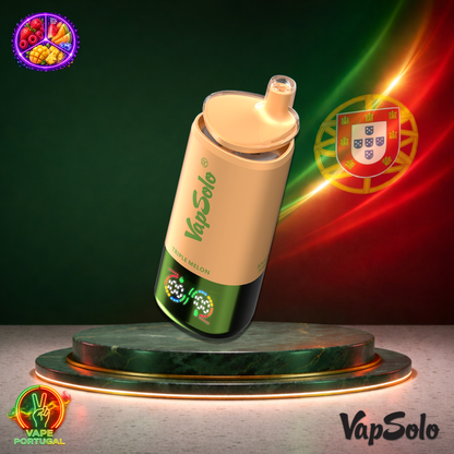 Vape descartável VapSolo Triple 30K sabores Strawberry Raspberry, Triple Melon e Sour Mango Pineapple com 30000 puffs 30K tragadas mais barato