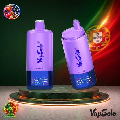 Vape descartável VapSolo Triple Pro 60K sabor Peach Berry Black Ice Strawberry Vanilla Cola 60000 puffs 60K tragadas mais barato