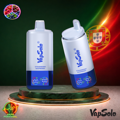 Vape descartável VapSolo Triple Pro 60K sabor Strawberry Raspberry Cherry Berry Grape Mint 60000 puffs 60K tragadas mais barato