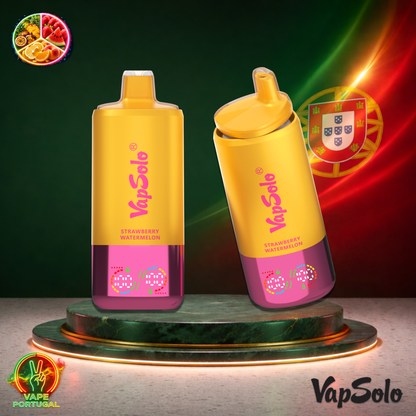 Vape descartável VapSolo Triple Pro 60K sabor Tropical Fruit Strawberry Watermelon Lemon Peach 60000 puffs 60K tragadas mais barato