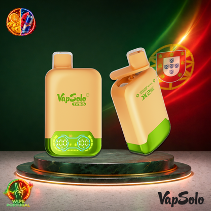 Vape descartável VapSolo Twins 20K sabor Orange Mango & Watermelon Red Bull com 20000 puffs 20K tragadas mais barato