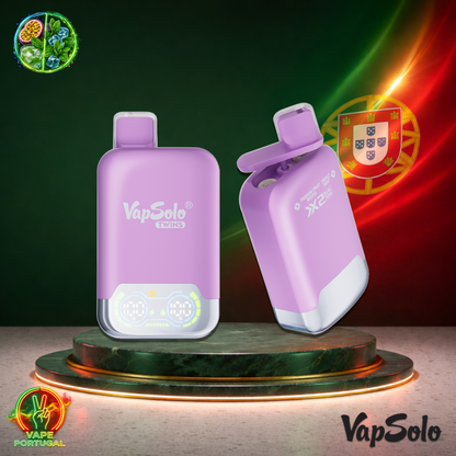 Vape descartável VapSolo Twins 20K sabor Passion Fruit Mojito & Triple Mint com 20000 puffs 20K tragadas mais barato