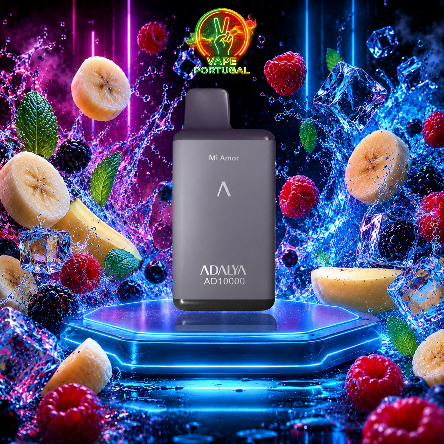Vape Descartável Mi Amor – Adalya AD10000 10K