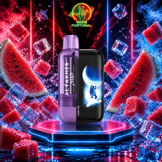 Vape Descartável Al Fakher Crown Bar Ultra 25K Lush Ice 25000 puffs comprar em Portugal
