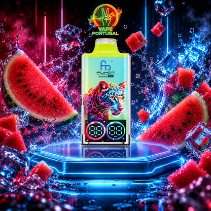 Vape Descartável Watermelon Ice – Fumot Leopard 40K