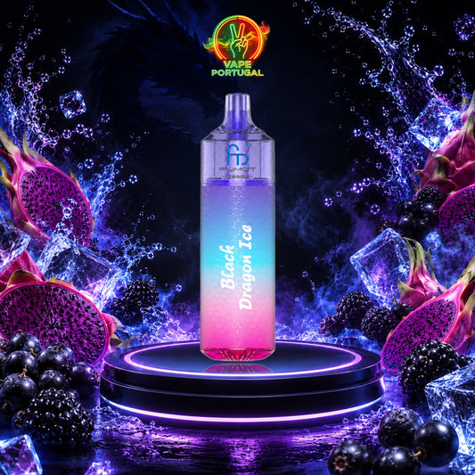Vape Descartável Black Dragon Ice – Fumot T9000 9K