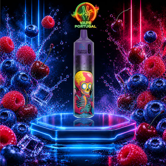Vape Descartável Fumot Tornado 30K Music Blueberry Sour Raspberry 30000 puffs comprar em Portugal