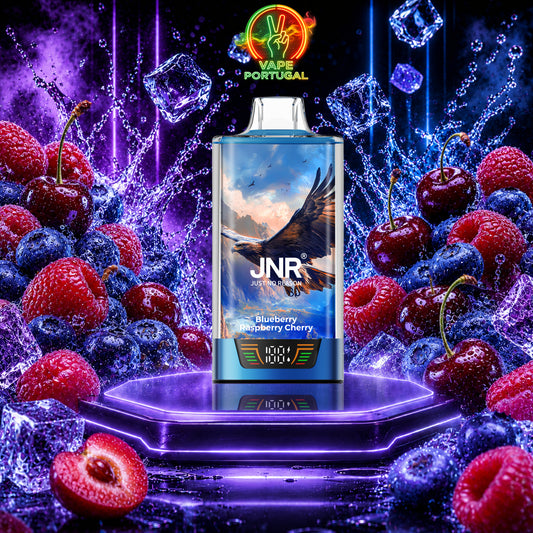 Vape Descartável JNR Falcon Pro 28K Blueberry Raspberry Cherry 28000 puffs comprar em Portugal