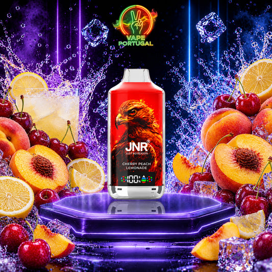 Vape Descartável JNR Falcon X 18K Cherry Peach Lemonade 18000 puffs comprar em Portugal