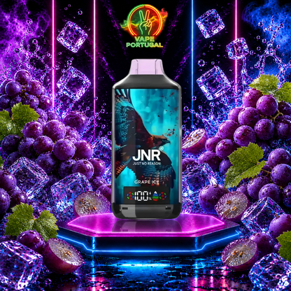Vape Descartável JNR Falcon X 18K Grape Ice 18000 puffs comprar em Portugal