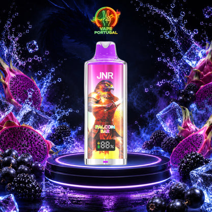 Vape Descartável JNR Falcon Bar 48K Black Dragon Ice 48000 puffs comprar em Portugal