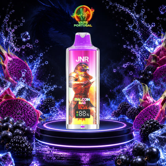 Vape Descartável JNR Falcon Bar 48K Black Dragon Ice 48000 puffs comprar em Portugal