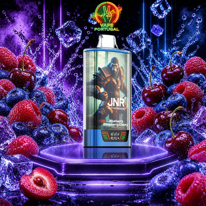 Vape Descartável Blueberry Raspberry Cherry – JNR RageGorilla 55K
