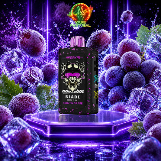 Vape Descartável MerryMi Blade 30K Frozen Grape 30000 puffs comprar em Portugal