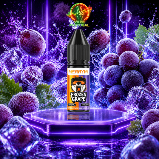 Líquido MerryMi Salts 30 ml Frozen Grape para vape comprar em Portugal
