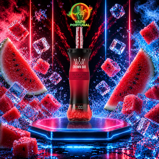 Vape Descartável Al Fakher Crown Bar E-Hose X 60K Lush Ice 60000 puffs comprar em Portugal