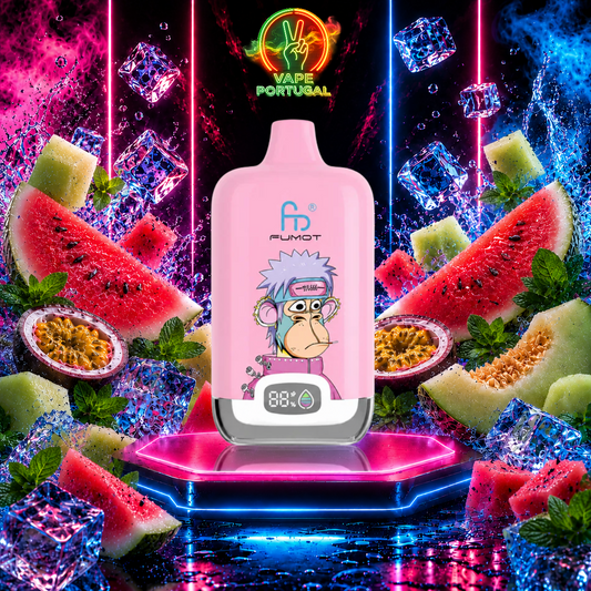 Vape Descartável Fumot Digital Box 12K Love 66 12000 puffs comprar em Portugal