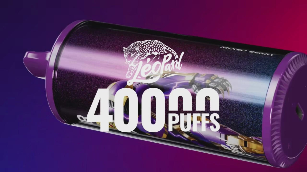 Vape descartável JNR Leopard Vídeo 40000 puffs 40K tragadas mais barato