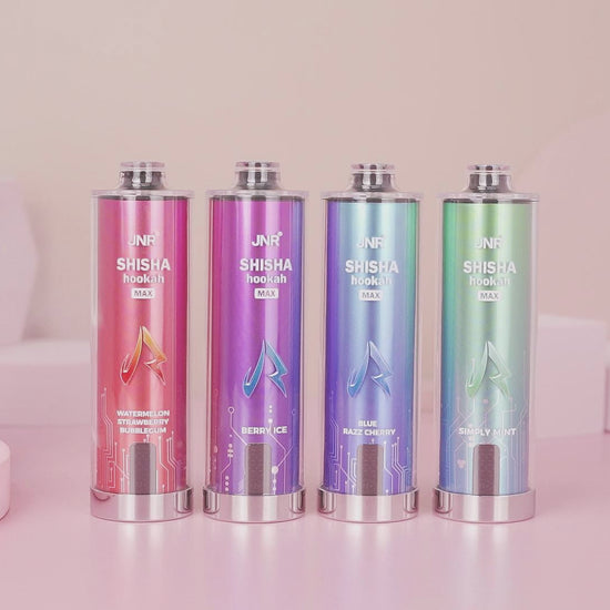 Vape descartável JNR Shisha Hookah Max 22K com vídeo 22000 puffs 22K tragadas mais barato