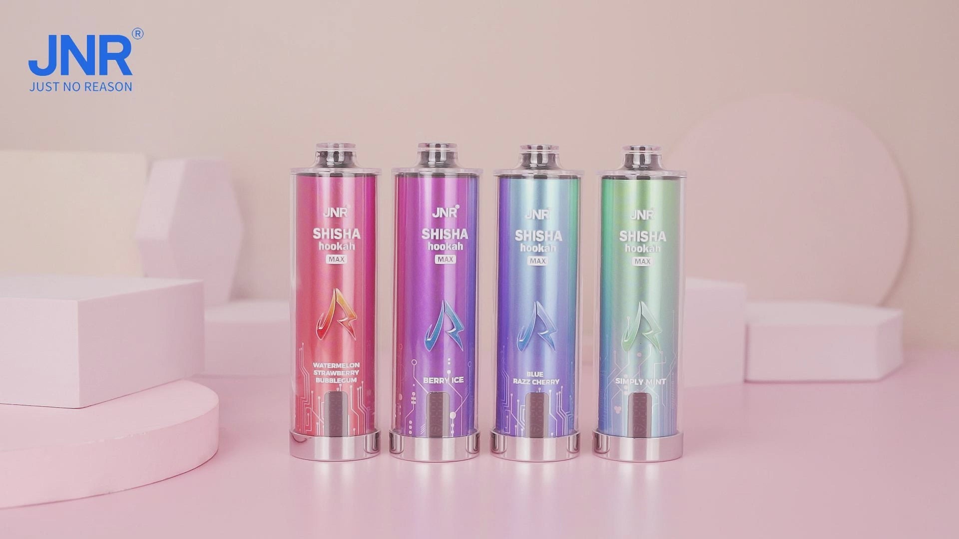 Vape descartável JNR Shisha Hookah Max 22K com vídeo 22000 puffs 22K tragadas mais barato