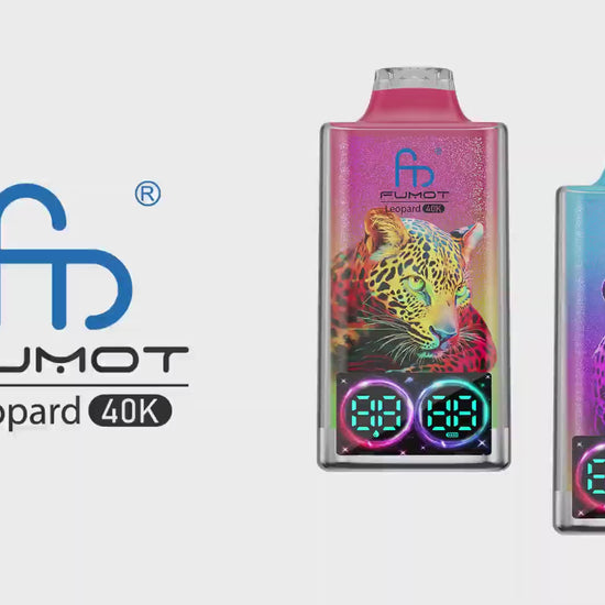 Vape descartável Fumot Leopard 40K sabor Video 40000 puffs 40K tragadas mais barato