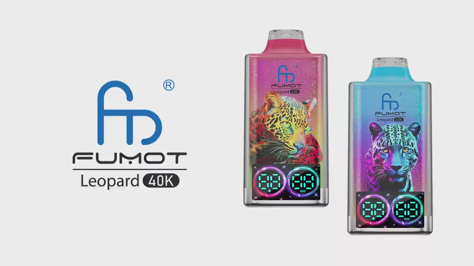 Vape descartável Fumot Leopard 40K sabor Video 40000 puffs 40K tragadas mais barato