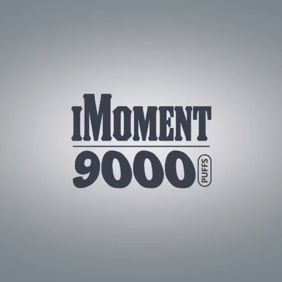 Vape descartável iMoment 9K vídeo 9000 puffs 9K tragadas oficial Portugal mais barato