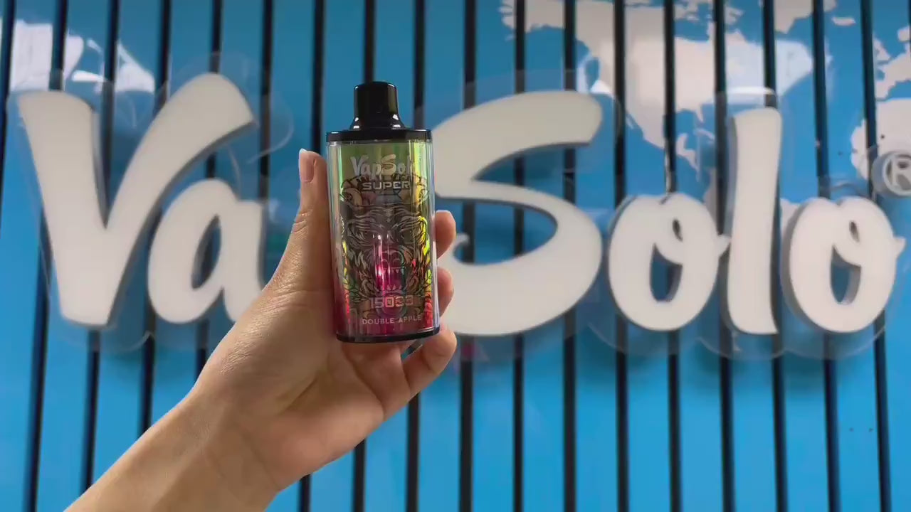 Vape descartável VapSolo Super 15K sabor Original 15000 puffs 15K tragadas mais barato