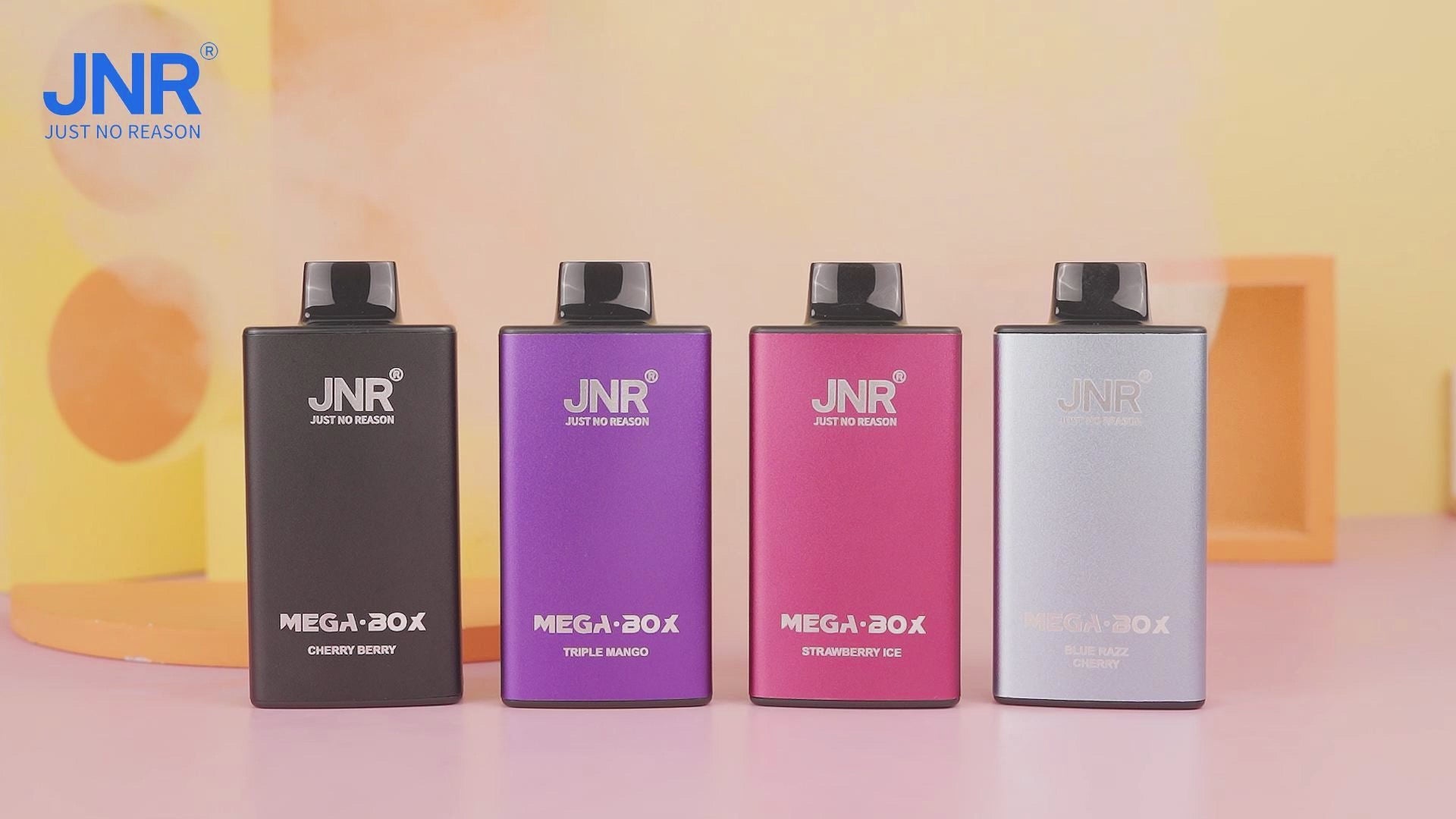 Vídeo do Vape descartável JNR Mega Box 25K em vários sabores 25000 puffs 25K tragadas mais barato