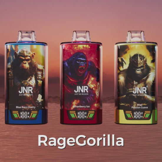 Vape descartável JNR Rage Gorilla 55000 puffs 55K tragadas mais barato