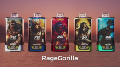 Vape descartável JNR Rage Gorilla 55000 puffs 55K tragadas mais barato