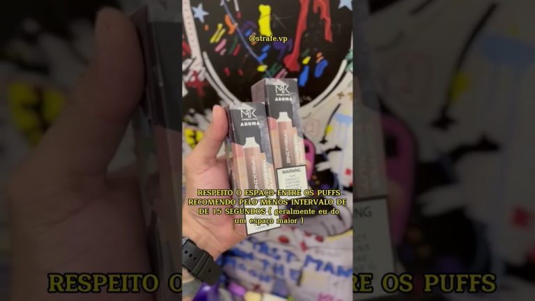 Vapes Descartáveis de Longa Duração